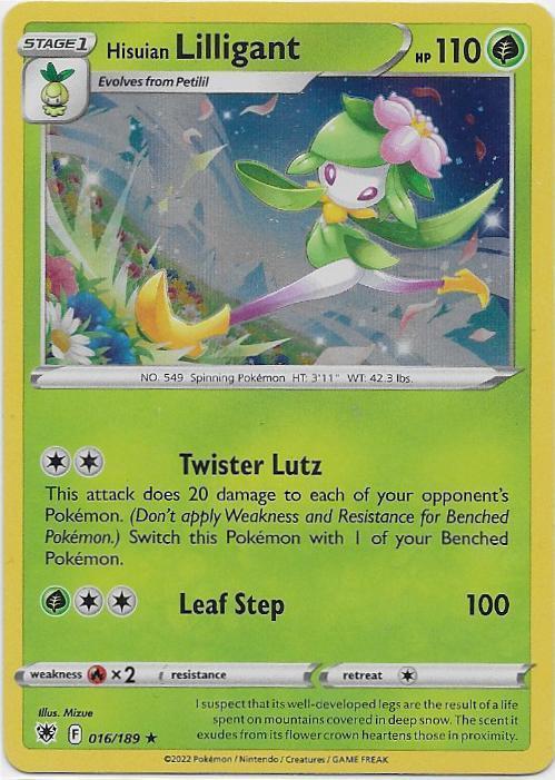 Astral Radiance,  Hisuian Lilligant [holo] 16/196, Verzenden, Nieuw, Losse kaart