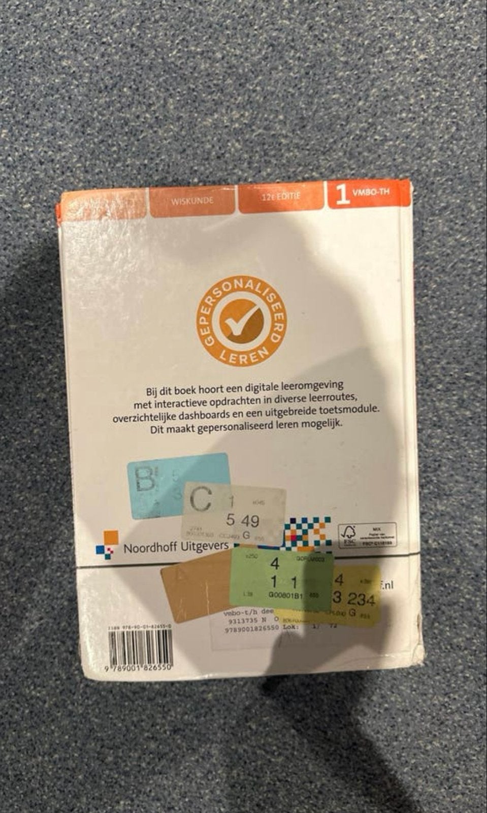 Getal & Ruimte Wiskunde VMBO-TH 1 (12e editie), Ophalen, Gelezen, VMBO, Wiskunde A