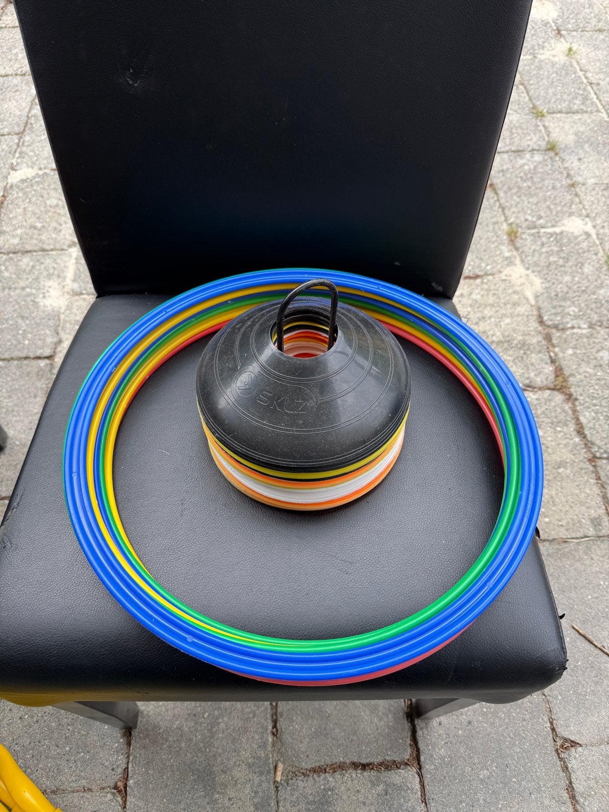 SKLZ Agility Hoepels en Pionnen Set, Sport en Fitness, Ophalen, Gebruikt, Overige typen
