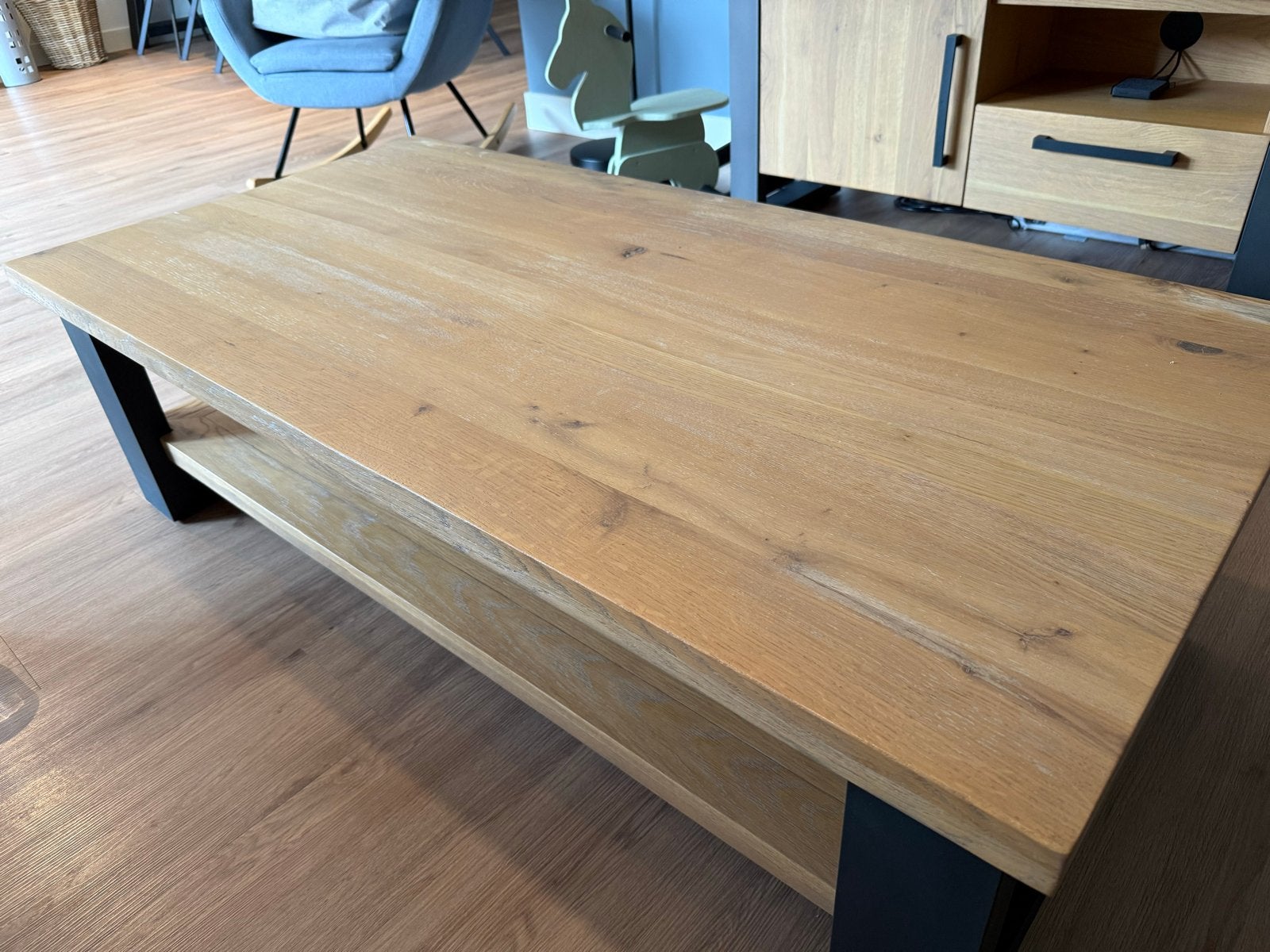 Salontafel Verato van Pronto; evt. met tv-meubel, Ophalen, Gebruikt, 100 tot 150 cm, 50 tot 100 cm