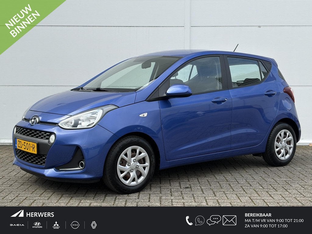 Hyundai i10 1.0i Comfort / Airco / Cruise control /, Stof, Gebruikt, Origineel Nederlands, Handgeschakeld