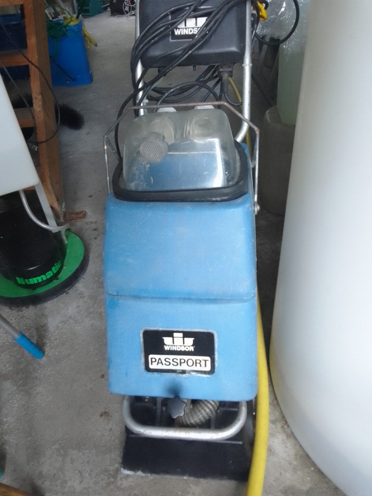 tapijt machine, Ophalen