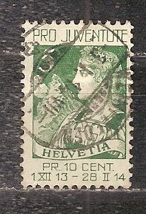 Zwitserland 117, Ophalen of Verzenden, Gestempeld