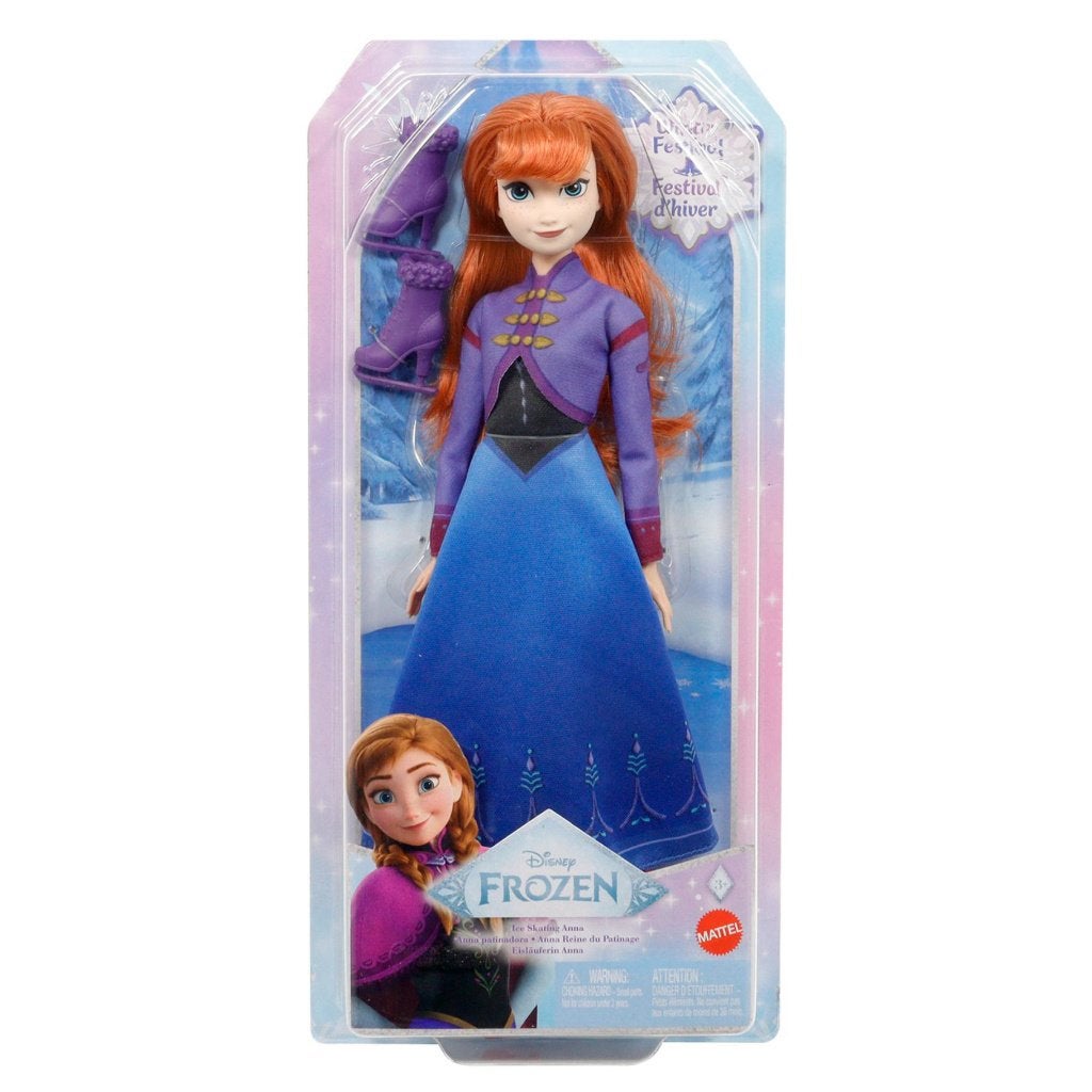 Frozen: Schaatsende Anna Pop, Barbie, ., Nieuw, Ophalen of Verzenden