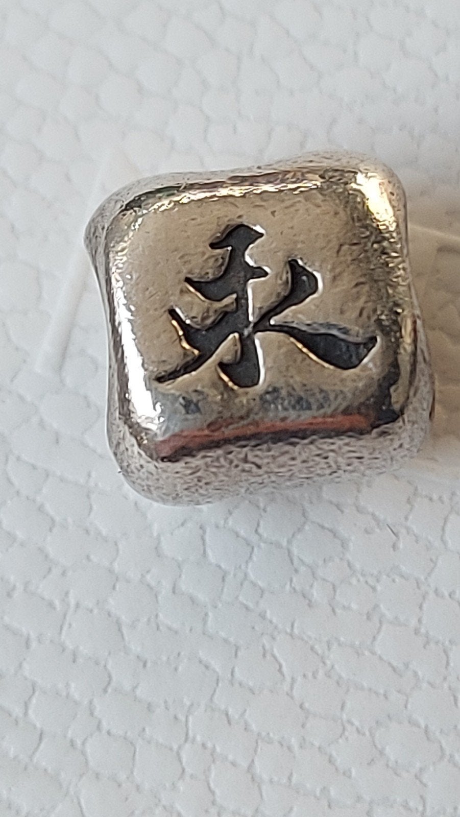 Originele Pandora bedel chinees teken EEUWIGHEID, Ophalen of Verzenden, Zo goed als nieuw, Zilver, Pandora