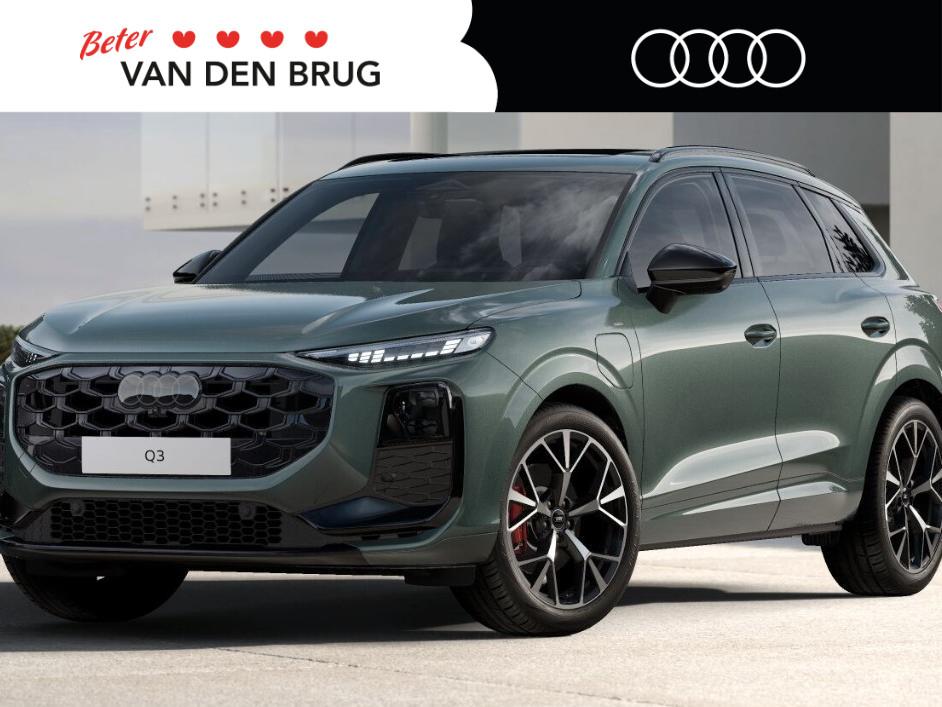Audi Q3 S edition e-hybrid 200 kW/272 PK | 20inch | Pano | T, Auto's, Audi, 1800 kg, 1498 cc, 4 cilinders, 150 min