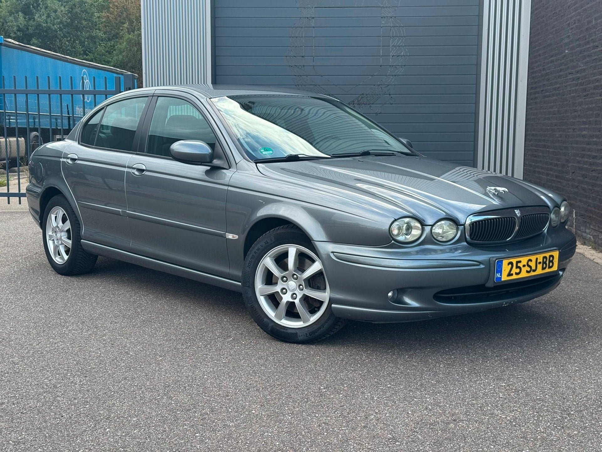 Jaguar X-type 2.0 V6 Automaat|Ecc|Nap, Stof, Gebruikt, Grijs, 1371 kg