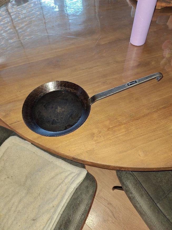 petromax koekenpan 24 cm, Antiaanbaklaag, Ophalen of Verzenden, Zo goed als nieuw, Overige merken