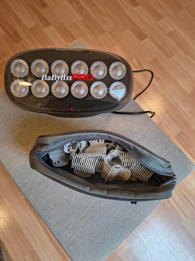 Babyliss PRO Verwarmde Krulset - Perfecte Krullen, Ophalen of Verzenden, Gebruikt, Haarverzorging