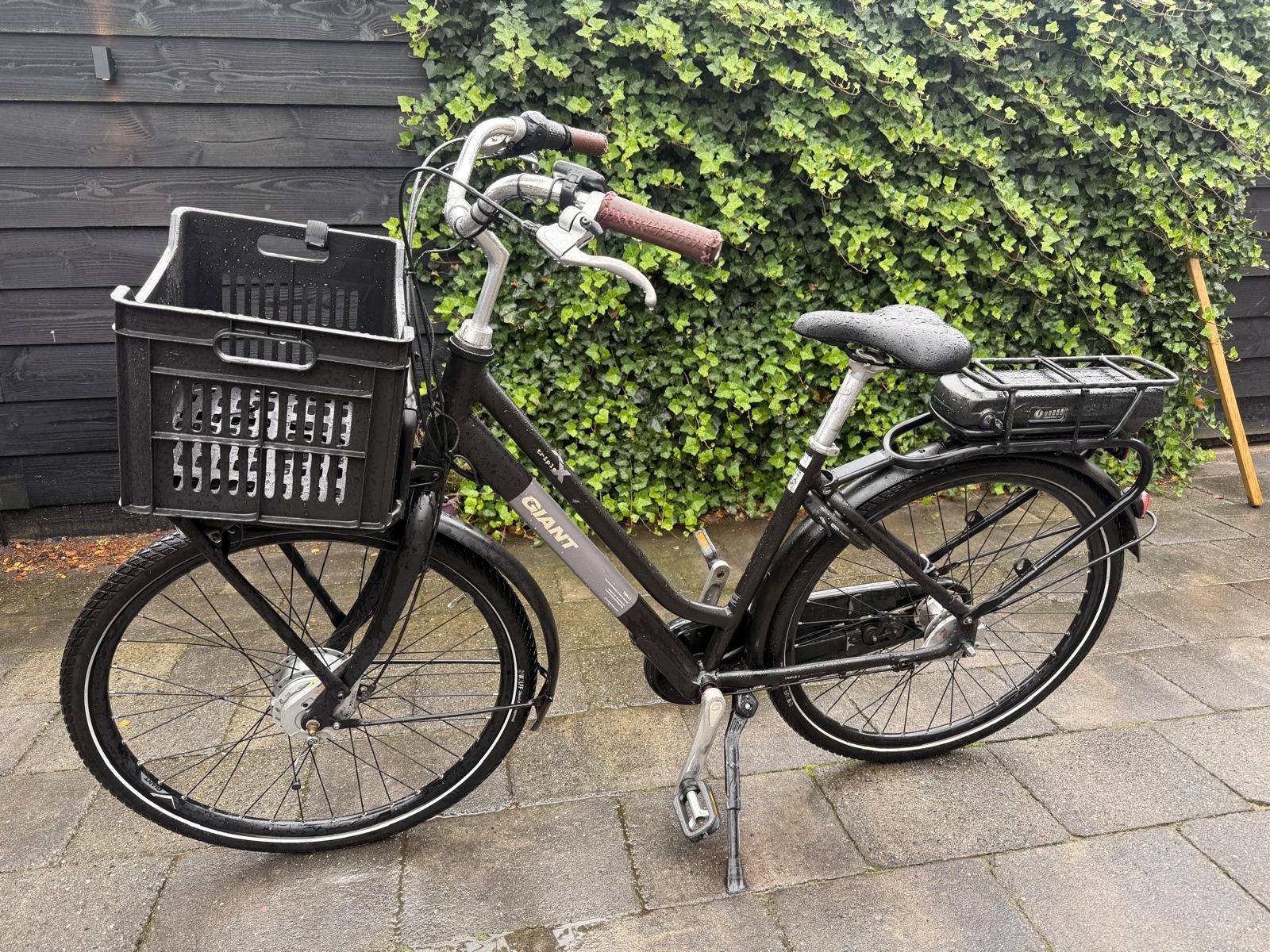 Elektrische fiets, Giant Tripple X (DEFECT), Ophalen, Gebruikt, Velgrem, Versnellingen