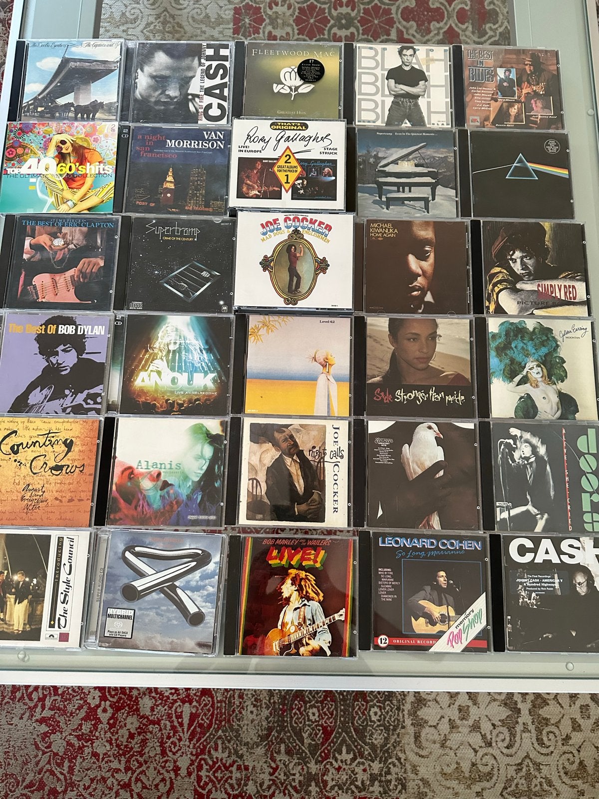 Diverse 135 CD's: Pop, Rock, Blues, Folk - Grote collectie, Ophalen, Gebruikt, Pop, Inclusief doosje