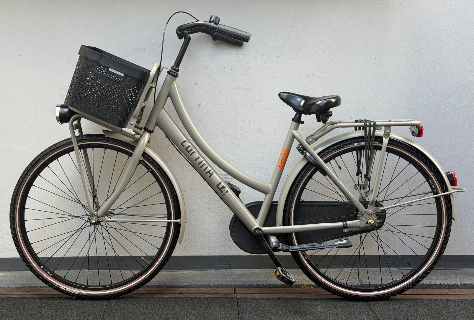 Cortina U4 Transport, 26 inch, ZGAN, 3 vers, meidenfiets, Fietsen en Brommers, Fietsen | Meisjes, Terugtraprem, Versnellingen