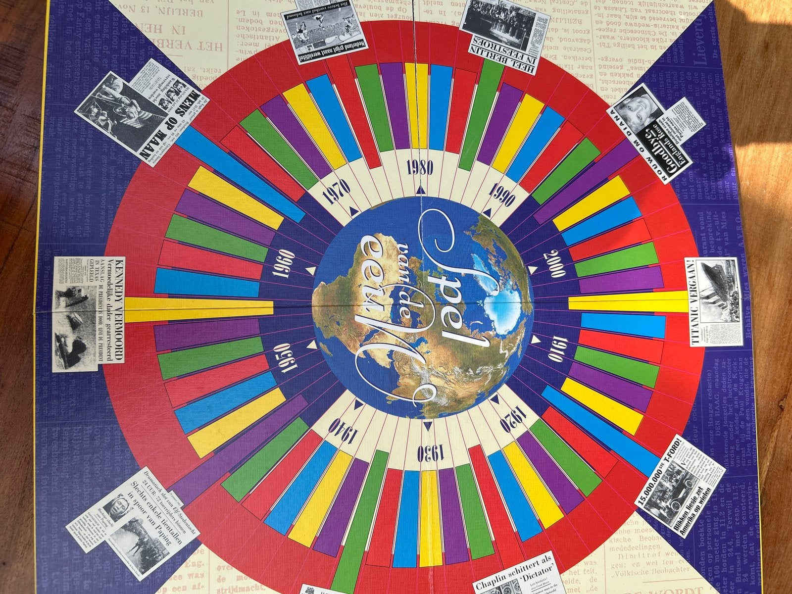 Spel van de Eeuw - Historisch bordspel, Drie of vier spelers, Ophalen of Verzenden, Gebruikt