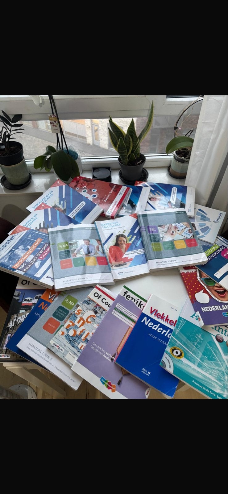 Diverse studieboeken MBO 4 - Marketing, communicatie, Ophalen of Verzenden, Gamma, Zo goed als nieuw, MBO