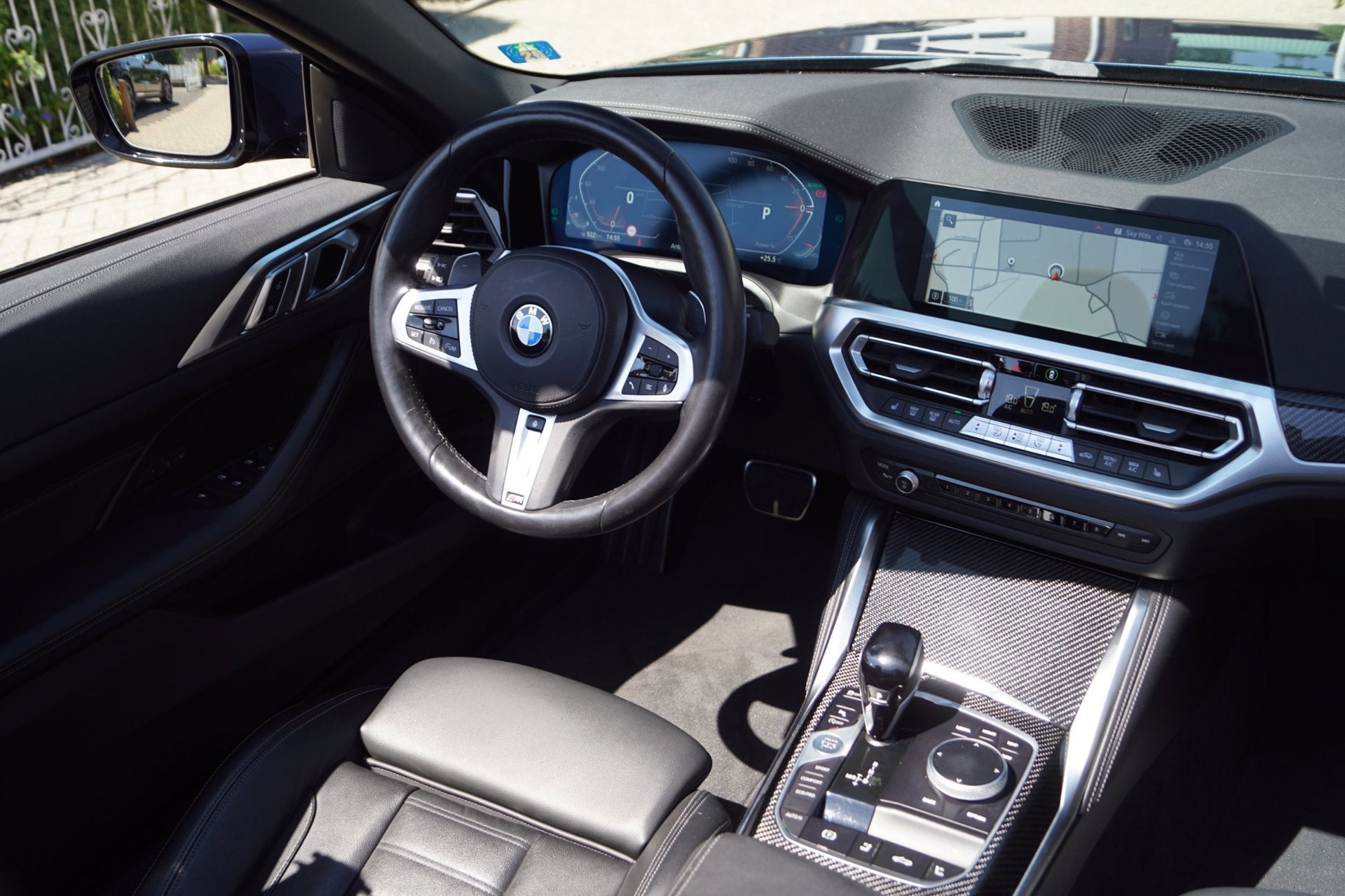 BMW 4-serie Cabrio 430i High Executive M Sport Autom Leder S, Auto's, BMW, Automaat, Achterwielaandrijving, Gebruikt, Cabriolet