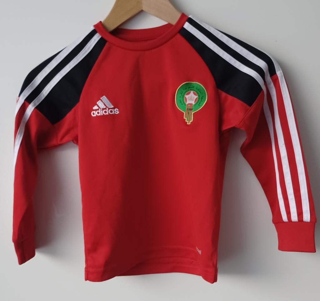 Marokko voetbalshit nationaal elftal maat 4, Maat XS of kleiner, Ophalen of Verzenden, Gebruikt, Shirt