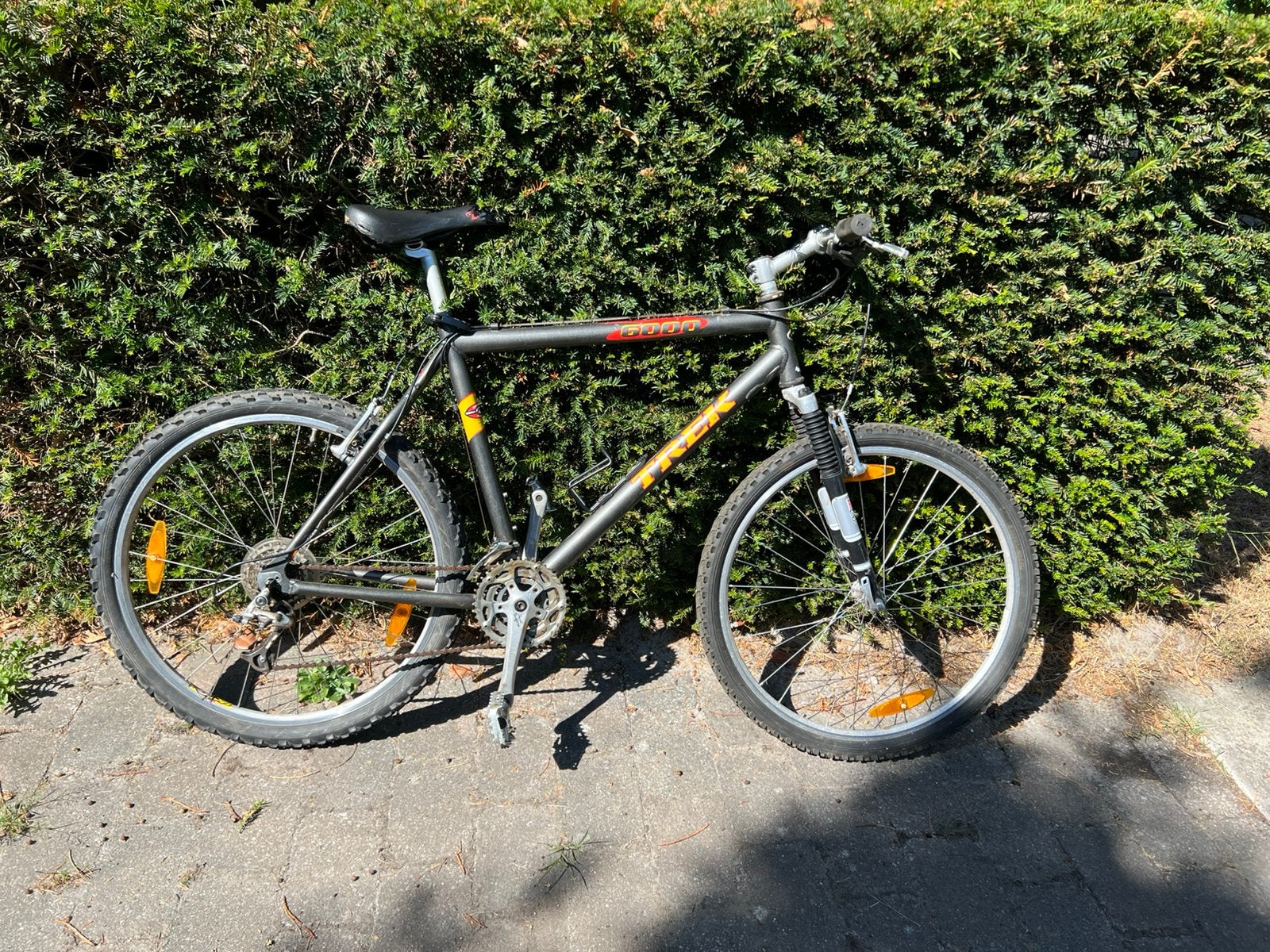 t.k.Trek 6000 MTB fiets aluminium 53 inch, Gebruikt, 26 inch, Meer dan 20 versnellingen, 53 tot 57 cm