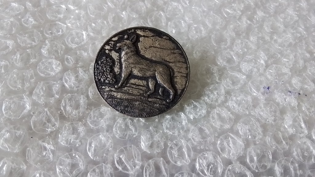 Broche wolf of hond., Ophalen of Verzenden, Zo goed als nieuw
