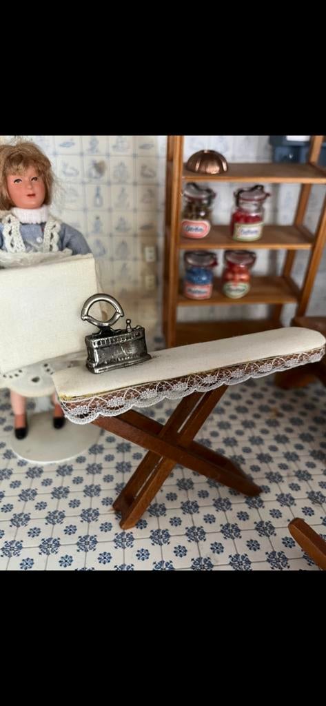 Diverse Poppenhuis Miniatuur Spulletjes, Ophalen of Verzenden, Gebruikt, Decoratie