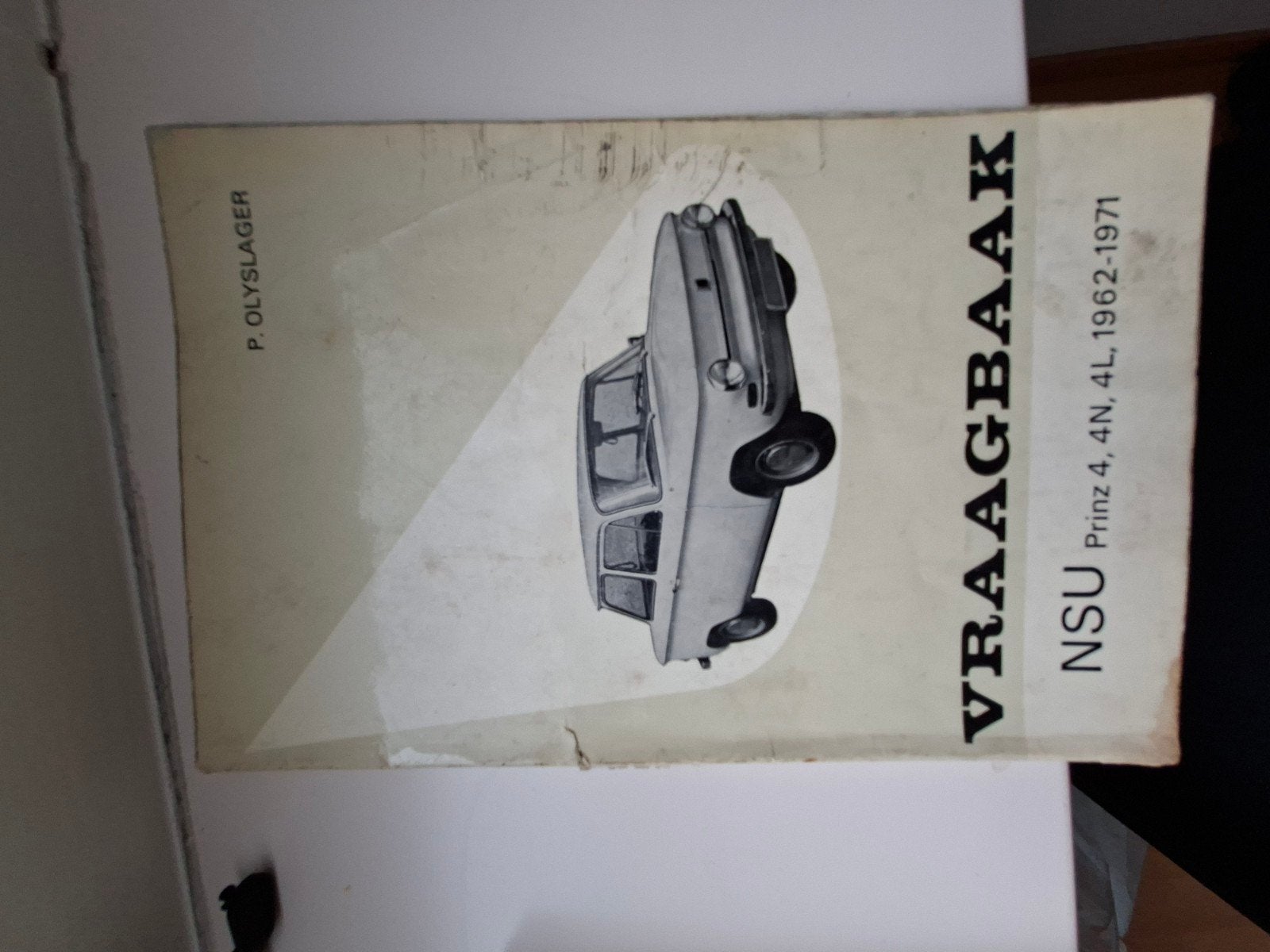Vraagbaak NSU Prinz 4, 4N, 4L, 1962-1971, Ophalen of Verzenden, Gelezen, Overige merken, P. Olyslager