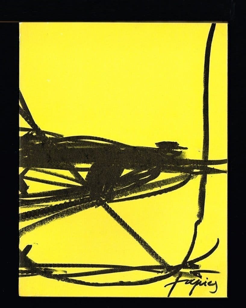Antoni Tapies Fregoli -Pintura, Tapis, Obra Grafica-, Verzenden, Zo goed als nieuw, Grafische vormgeving
