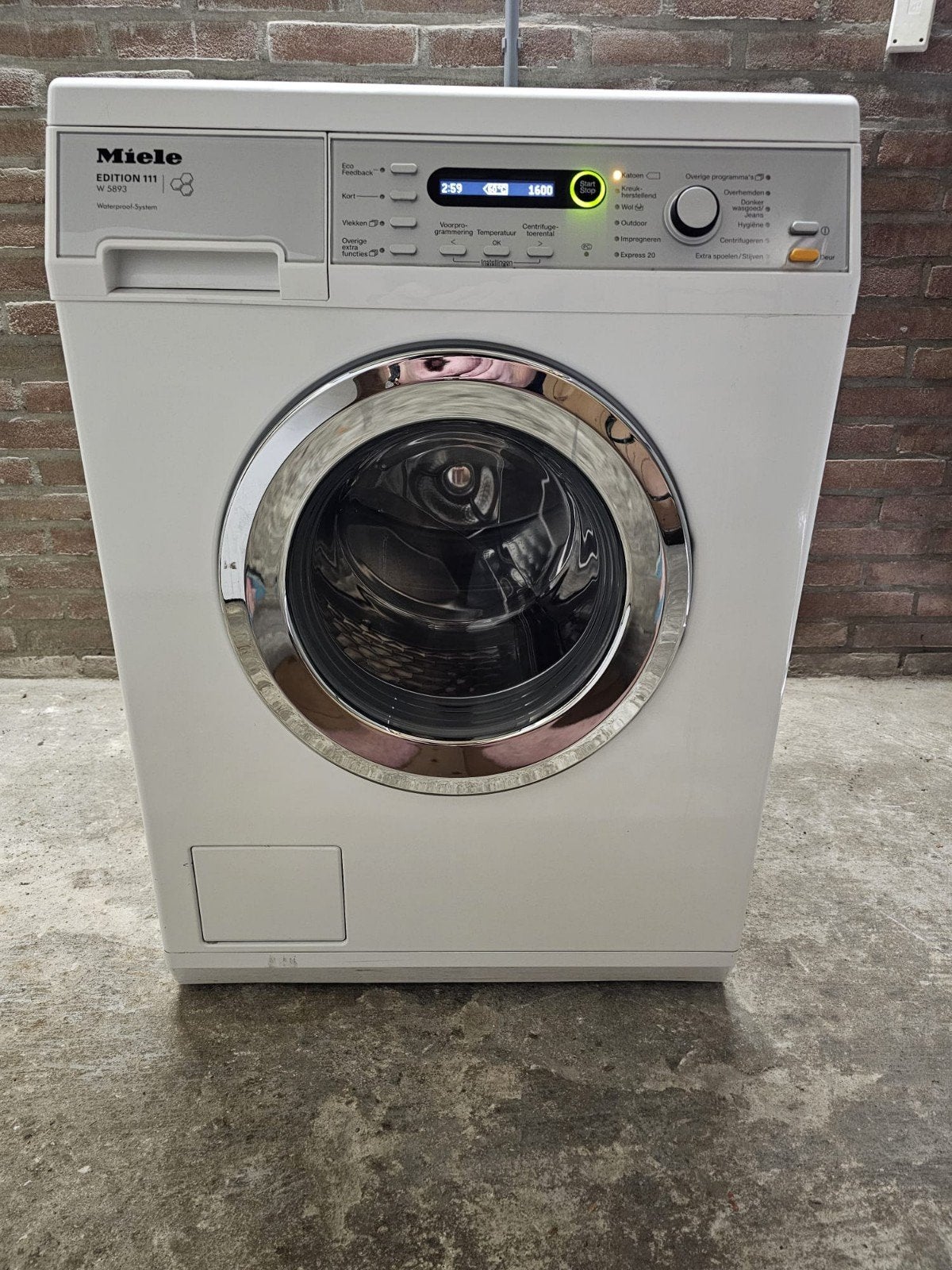 Miele SoftCare 111-Edition 8kg 1600 toer wasmachine WCS A+++, Ophalen, Minder dan 85 cm, 8 tot 10 kg, Voorlader