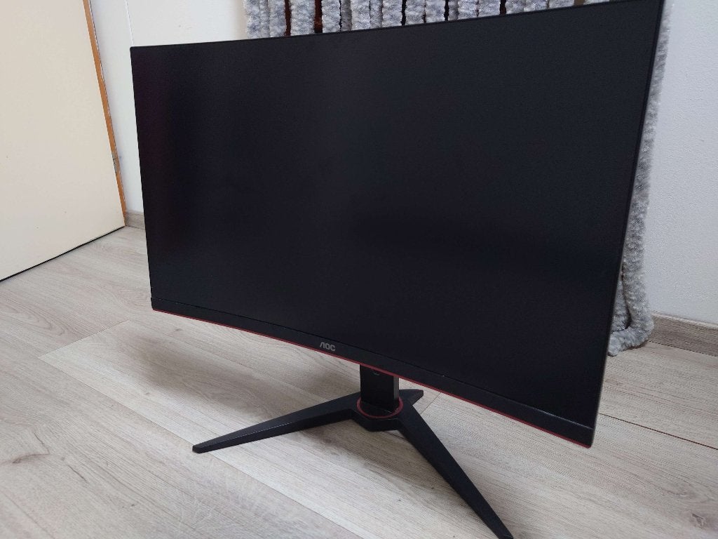 27 inch Gaming Monitor, Gebruikt, 101 t/m 150 Hz, In hoogte verstelbaar, VA