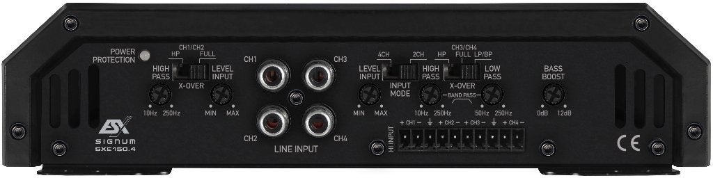 ESX Signum SXE150.4 4 kanaals versterker 1200W / 600W RMS, Audio Design, Nieuw, Am Breilingsweg 3, 76709 Kronau, Duitsland, Ophalen of Verzenden