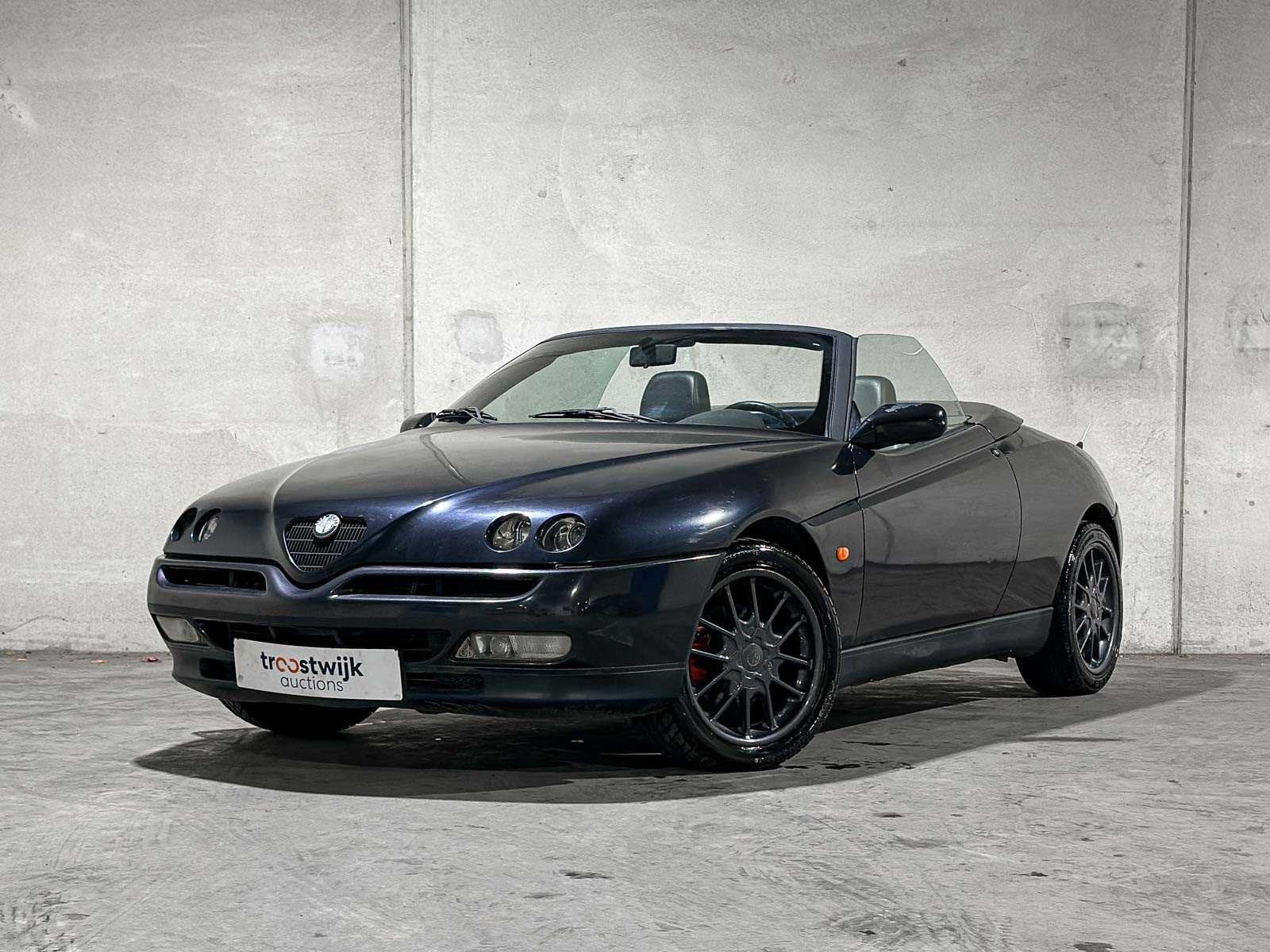 Alfa Romeo Spider V6 12V 192pk 1997, Auto's, Gebruikt, Cabriolet, Spider, Bedrijf