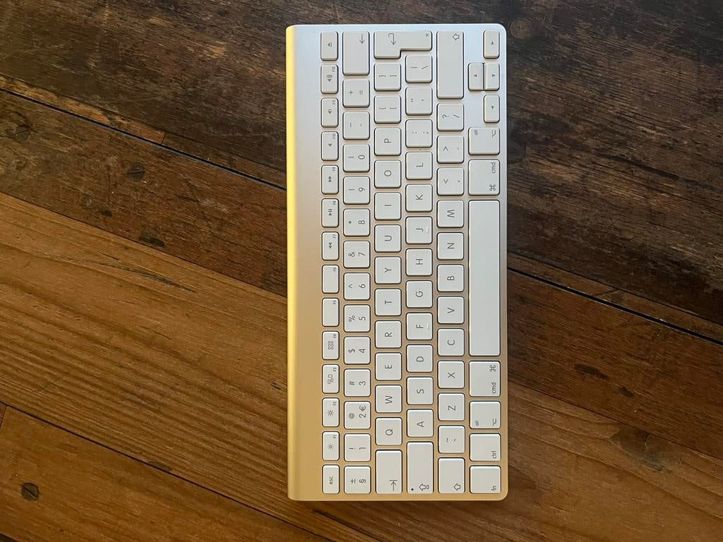 Apple Wireless Keyboard – Aluminium Bluetooth Keyboard, Computers en Software, Toetsenborden, Ophalen, Zo goed als nieuw