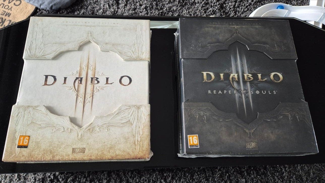 Diablo III Collector's Edition & Reaper of Souls (PC), Online, 1 speler, Ophalen of Verzenden, Zo goed als nieuw