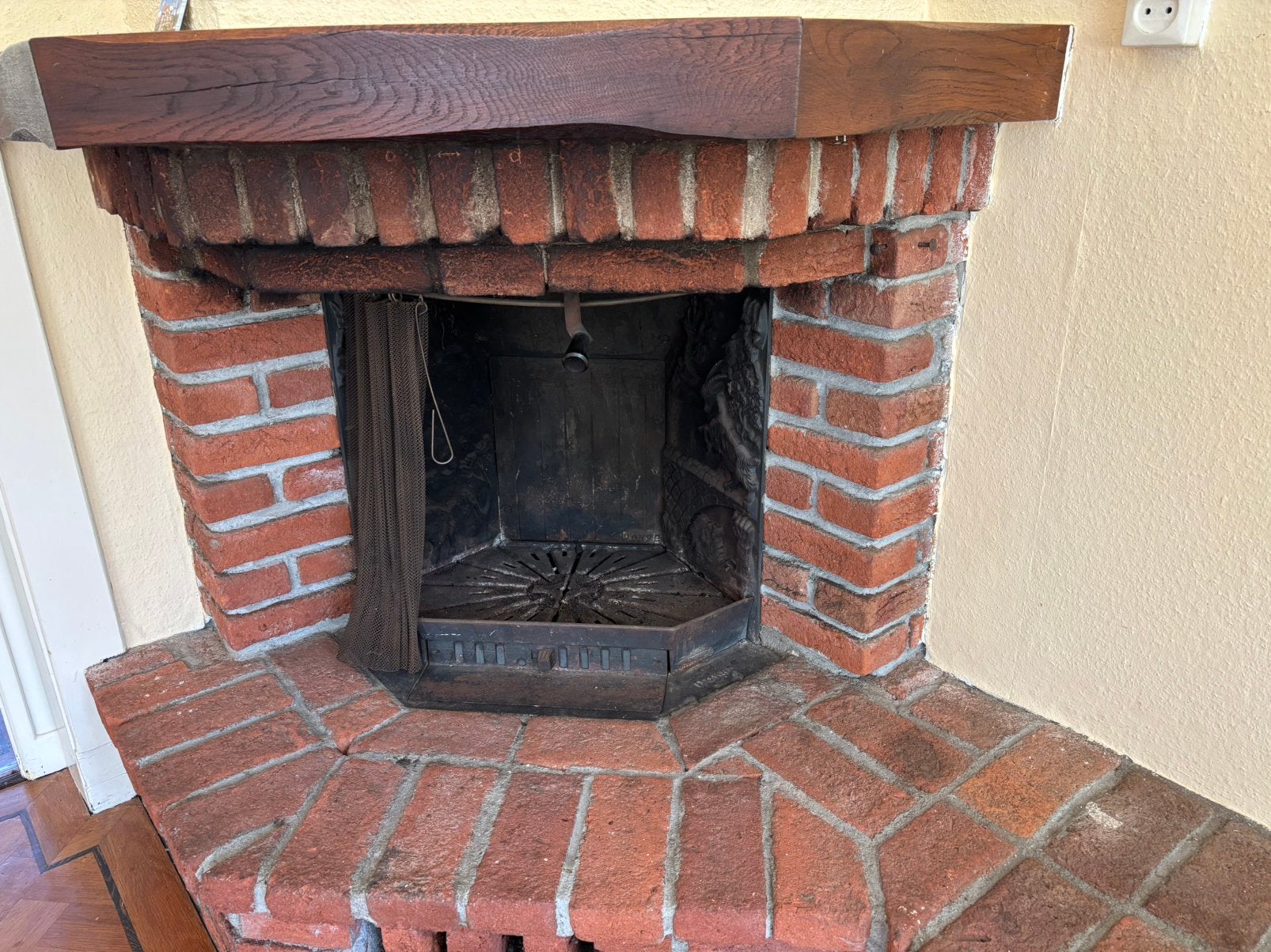 Dovre inbouw haardkachel, Ophalen, Gebruikt, Inbouwhaard, Houthaard