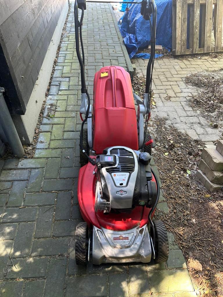 Wolf garten benzine grasmaaier, Tuin en Terras, Ophalen, Gebruikt, Opvangbak, Benzine-grasmaaier