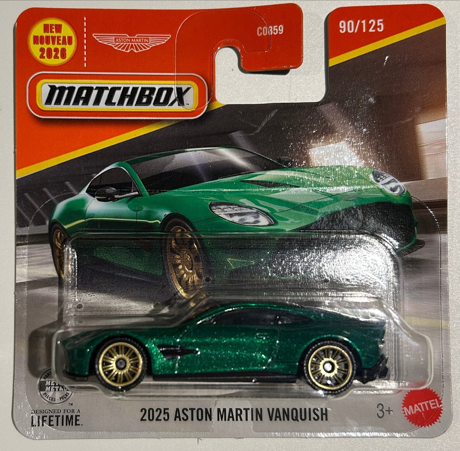Matchbox 2025 Aston Martin Vanquish - Nieuw in verpakking, Ophalen of Verzenden, Nieuw, Auto