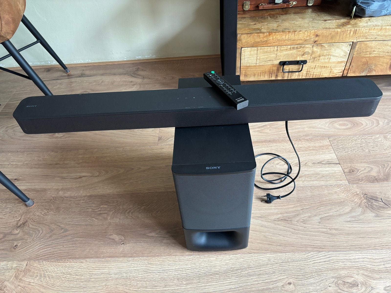 Sony soundbar met  draadloze subwoofer, Ophalen, Zo goed als nieuw