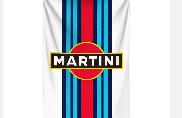 Grote vlaggen Martini (150x90cm), Ophalen of Verzenden, Nieuw