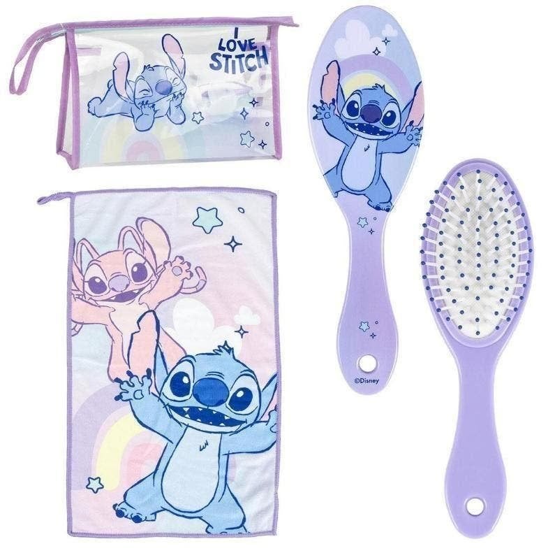 Stitch Toilettas Gevuld - 3 Delig - Disney, Sieraden, Tassen en Uiterlijk, Overige kleuren, Meisje, Nieuw, Ophalen of Verzenden