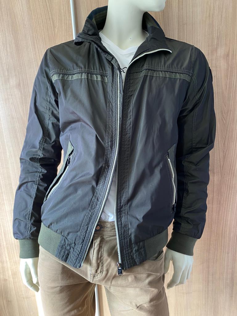 Vanguard heren jas maat L, Kleding | Heren, Jassen | Zomer, Ophalen of Verzenden, Gedragen, Maat 52/54 (L), Groen