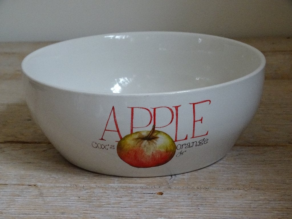 1x Schaal, Jet (by Ter Steege), APPLETIME, als nieuw, Ophalen of Verzenden, Overige stijlen, Schaal of Schalen, Zo goed als nieuw