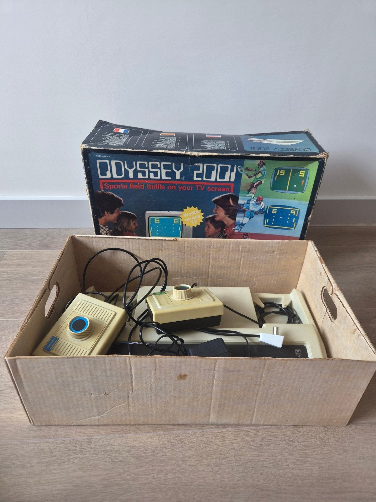 Philips Odyssey 2001 Retro Gaming Console - Vintage, Ophalen of Verzenden, Overige merken, Gebruikt