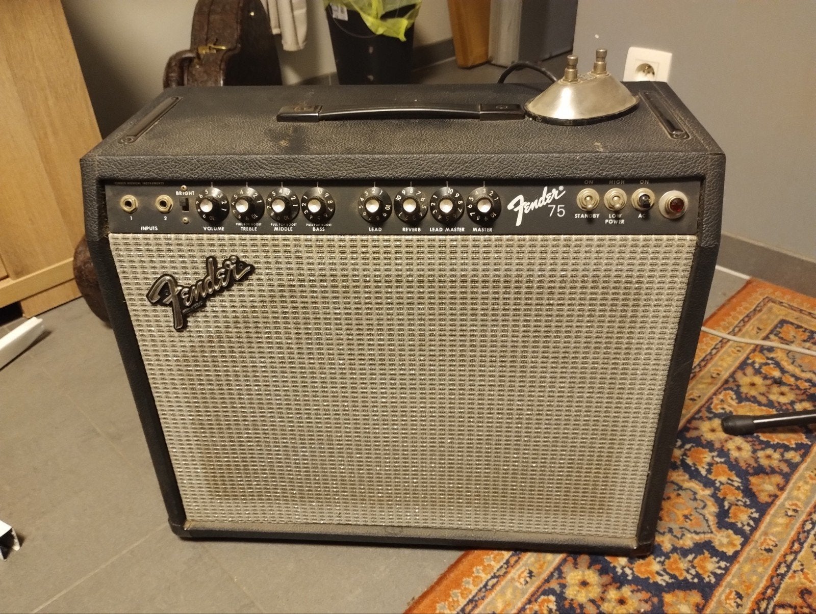 Fender 75 made in usa 1980 izgs, Ophalen, Gebruikt