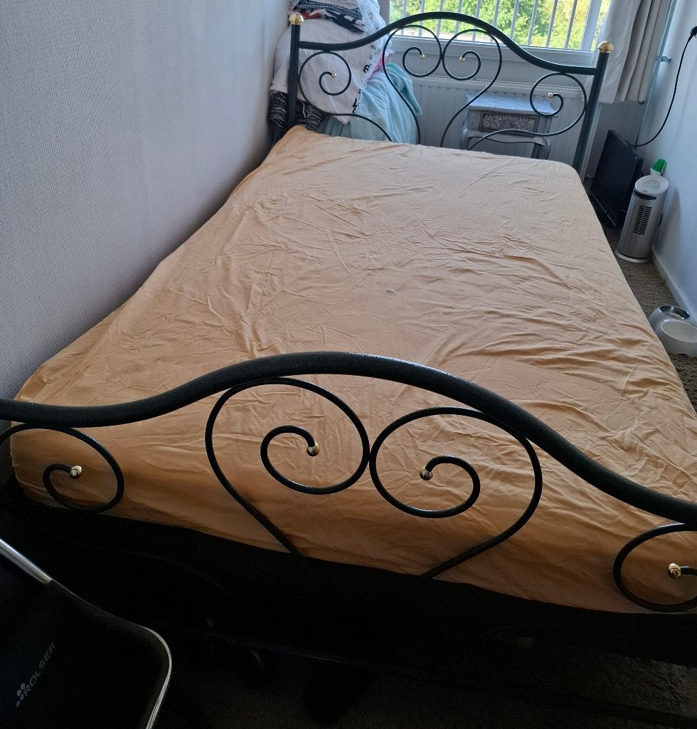 Bed, Ophalen, Gebruikt, Eenpersoons, 190 cm of minder