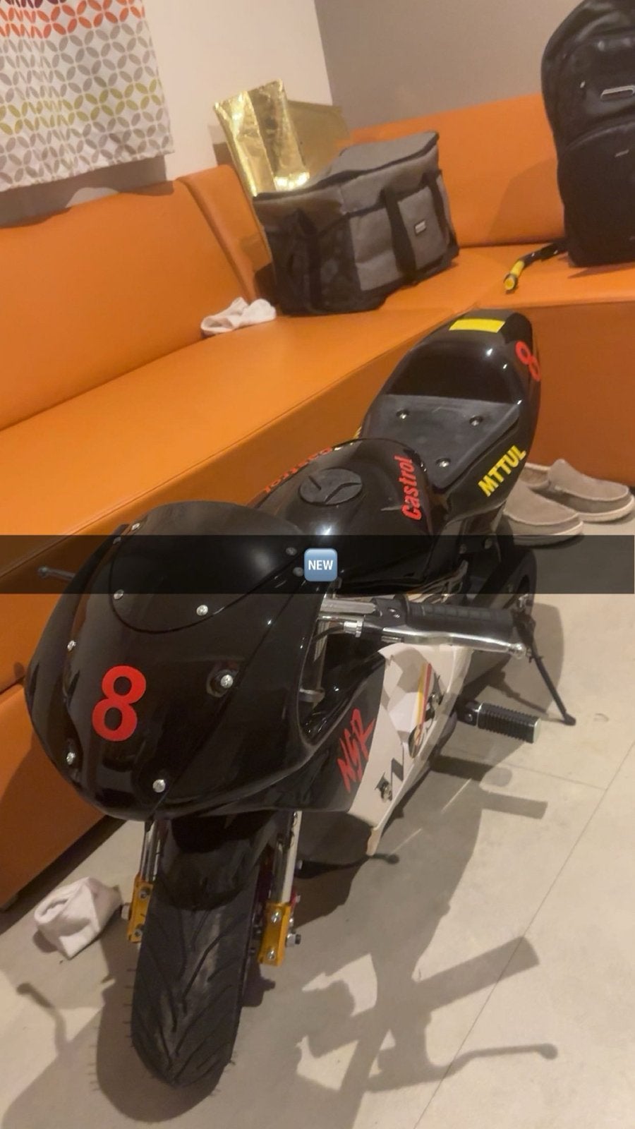 Mini motor, Ophalen, Zo goed als nieuw, Overige merken