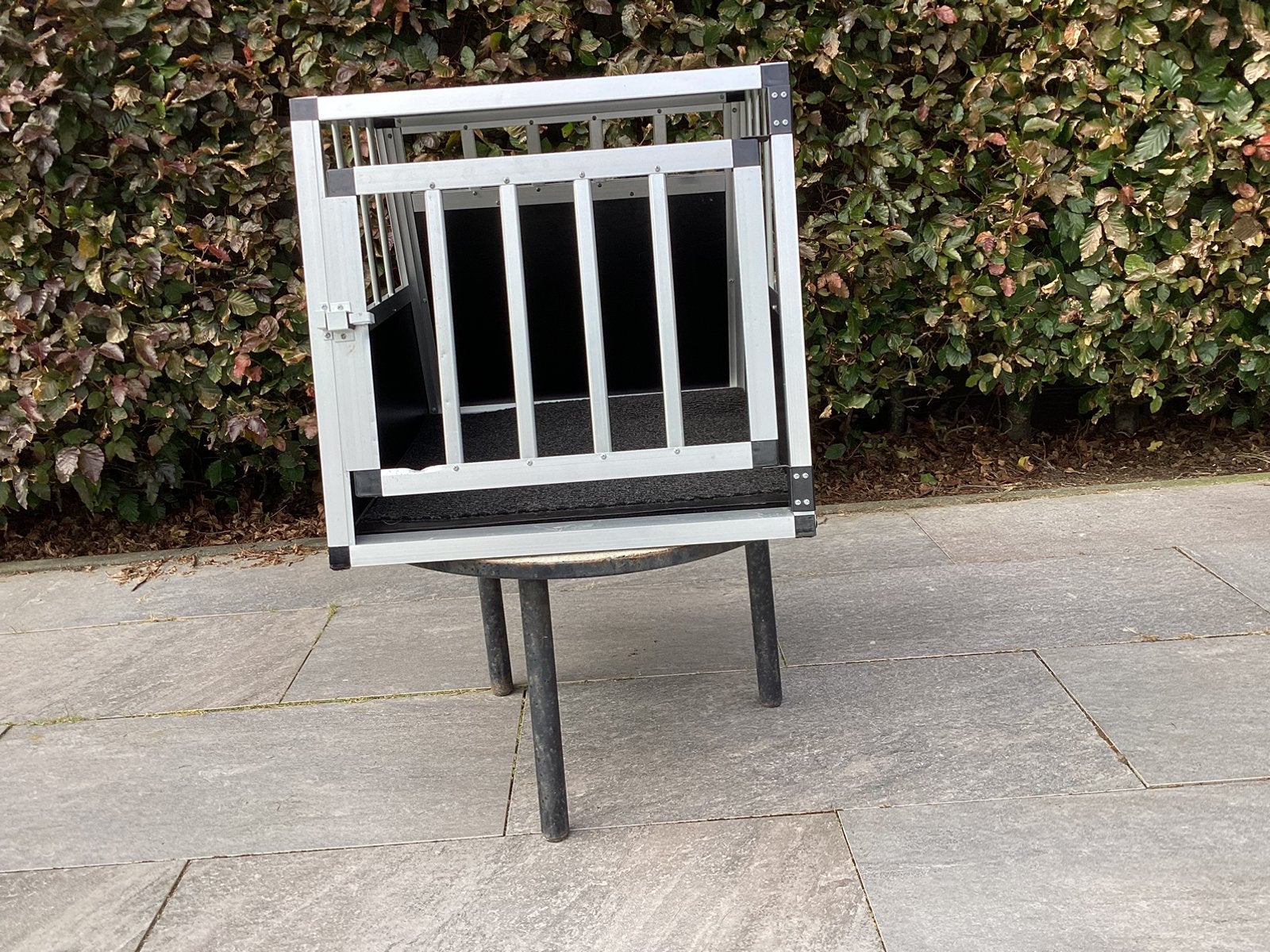 Honden bench autobench, Ophalen, Gebruikt