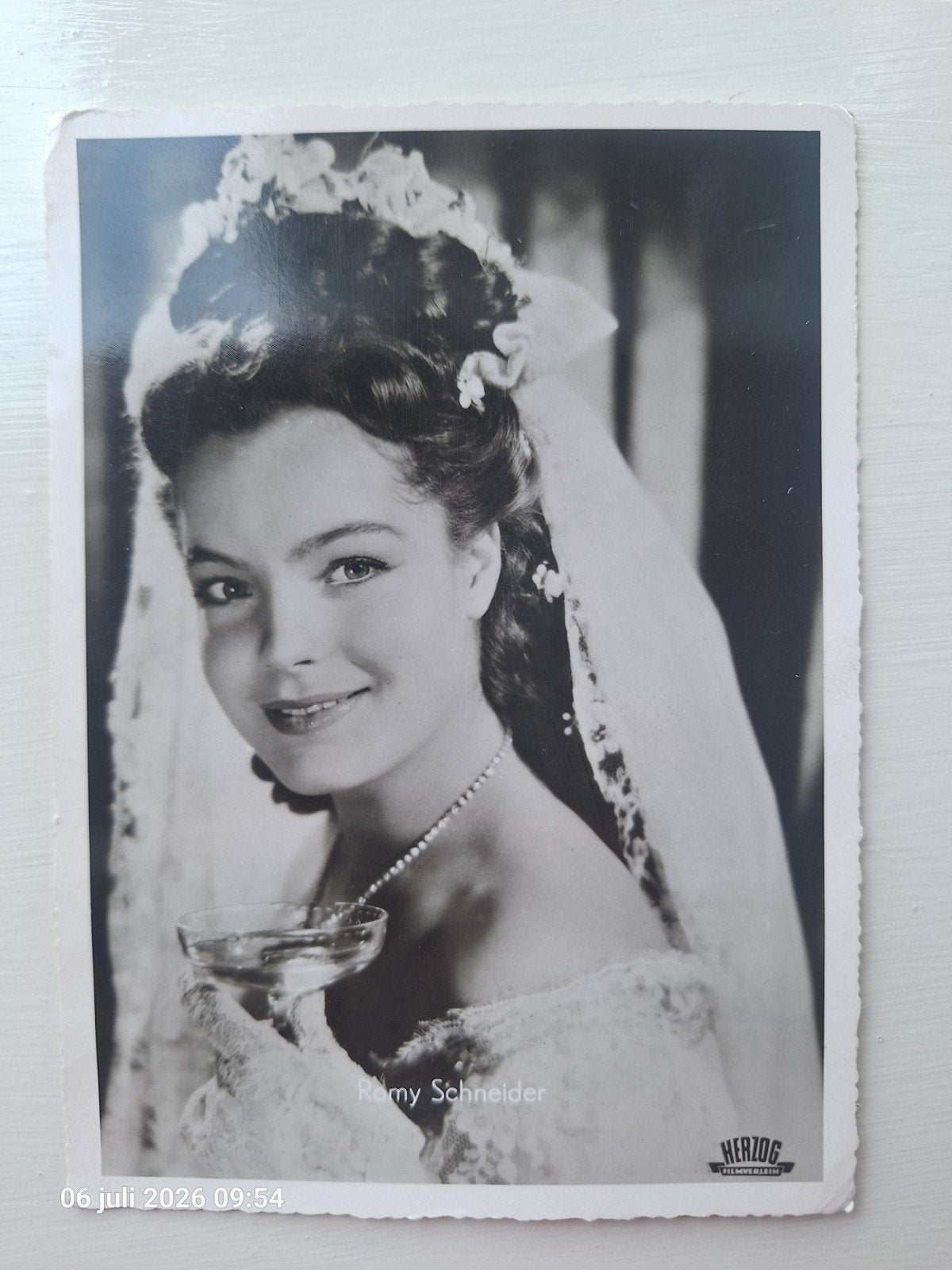 Sissi Romy Schneider kaart, Ophalen of Verzenden, Zo goed als nieuw, Film, Foto of Kaart