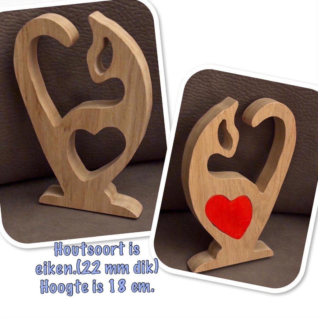 I Love my Cat, Huis en Inrichting, Woonaccessoires | Overige, Ophalen of Verzenden, Nieuw, Hout