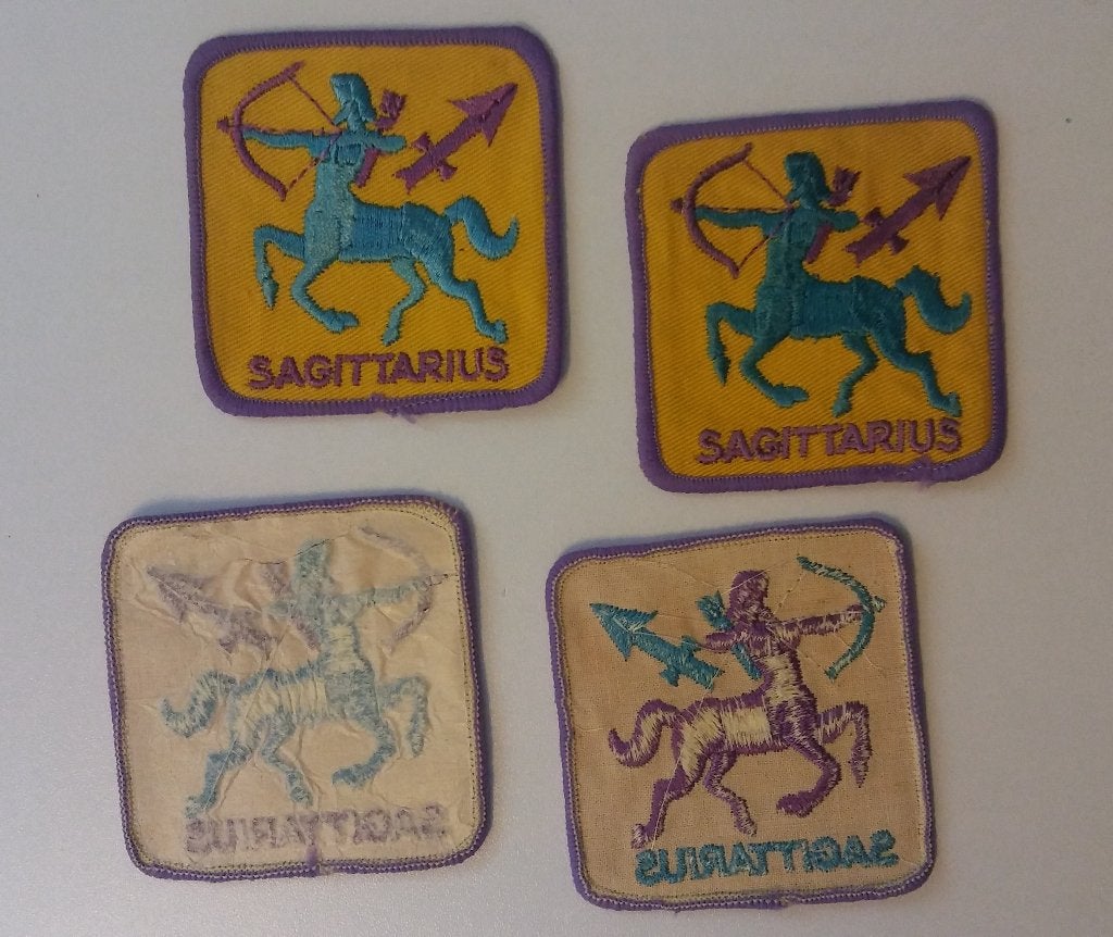 Boogschutter Sagittarius sterrenbeeld patch kleding embleem, Ophalen of Verzenden, Nieuw, Overige typen