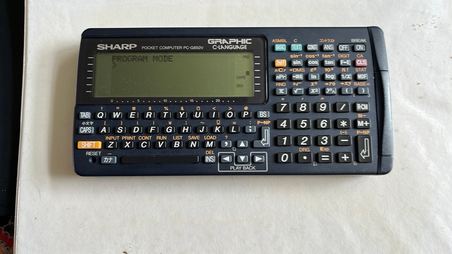 SHARP PC-G850V, Ophalen of Verzenden, Gebruikt