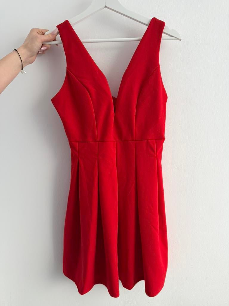 Red dress wal g petite eloise, Kleding | Dames, Ophalen of Verzenden, Zo goed als nieuw, Rood, Overige typen