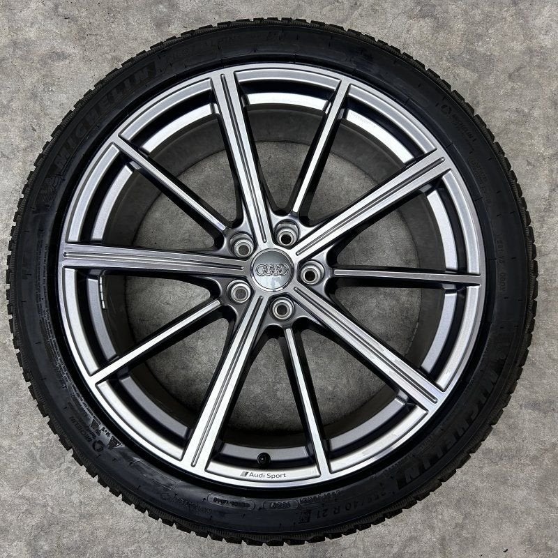 21 inch originele velgen + winterbanden Audi Q5 SQ5, 255 mm, -, -, Banden en Velgen